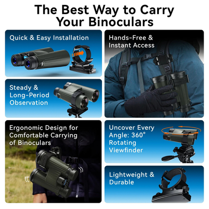 Portable 38mm Aluminum Clip Clamp with Quick-Release & 1/4"-20 Mount – Travel & Outdoor Ready