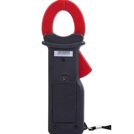 High-Capacity Clamp-On Electrical Meter for AC/DC Current Measurement with Clear LCD Display
