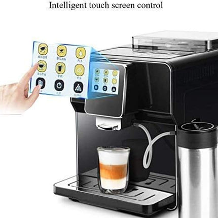 Professional Steam Espresso & Cappuccino Maker Fast Brewing Automatic Coffee System