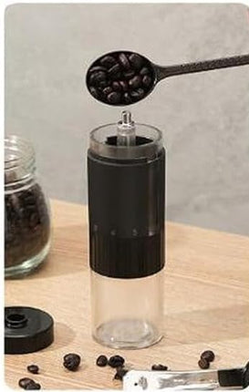 Portable Manual Coffee Grinder 20g Stainless Steel Conical Burr for Travel and Outdoor Use
