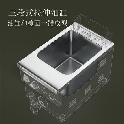 6L Electric Deep Fryer with Adjustable Temperature and Stainless Steel Body – Commercial & Home Use