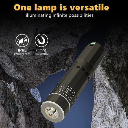 Rechargeable Telescopic Camping Lantern with Flashlight 12000mAh Battery IP65 Waterproof LED Light
