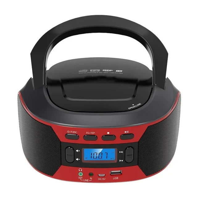 Portable CD & MP3 Player with Bluetooth, FM , USB & AUX Input