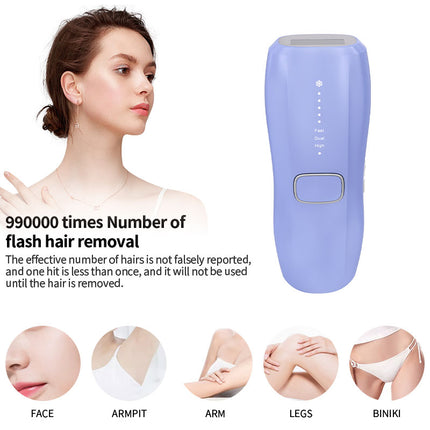 510–1200nm Wavelength IPL Hair Remover with Dual Quartz Lamps