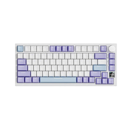 75% Wireless Mechanical Gaming Keyboard with Smart Color Screen, RGB Backlight & Hot-Swappable Switches