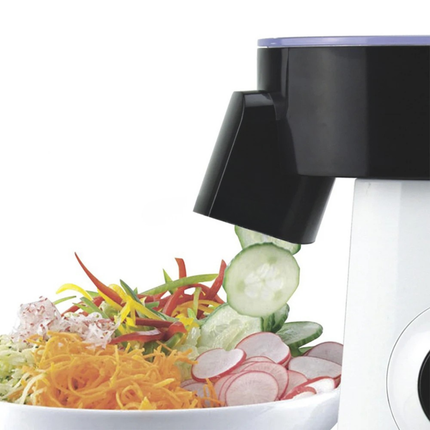 Multifunction 6-in-1 Electric Vegetable Cutter, Slicer & Food Chopper for Home Use