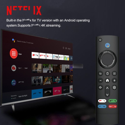 Android 12 4K Streaming TV Stick with Allwinner H618, 2GB RAM, 16GB Storage, Dual WiFi & Voice Remote
