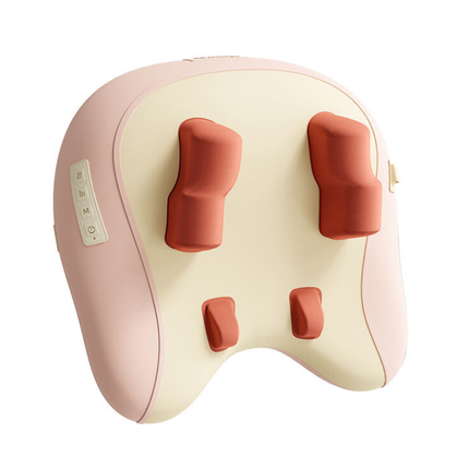 Cordless Neck & Shoulder Massage Cushion with Rechargeable 2500mAh Battery, 5V Portable Deep Muscle Relaxer