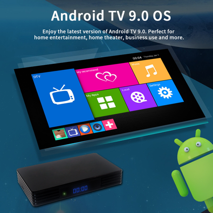Android TV Box with  Dual WiFi & 4K Media Support