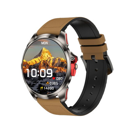 Portable Fitness Smart Watch with 1.43" Touch Display, 200mAh Battery, 22mm Strap, 5ATM Water Resistance