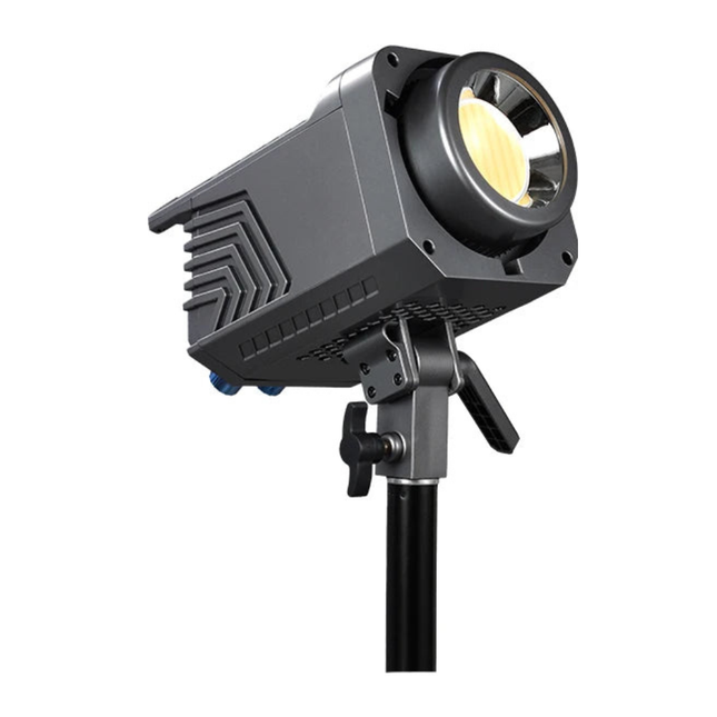 Studio RGB Video Light 100W with Remote, Reflector and LCD Display – Adjustable 2700–6500K Lighting