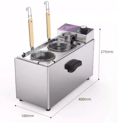 Commercial 2KW Instant Cup Noodle Cooker – Fast Heating Stainless Steel Unit