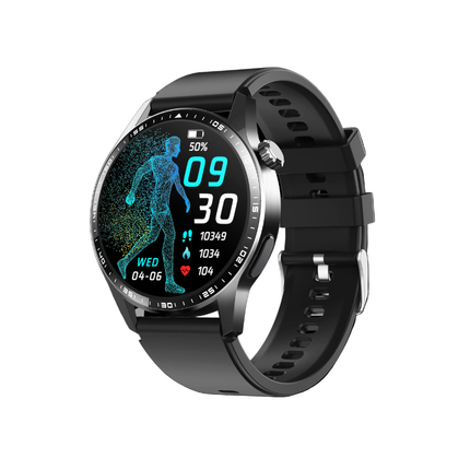 Stylish 1.55” Smartwatch with Fitness App, 380mAh Battery & IP67 Water-Resistant Design