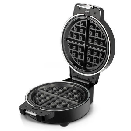 1000W Electric Bubble Waffle Maker, Stainless Steel Nonstick Coating, Compact Home Use Appliance