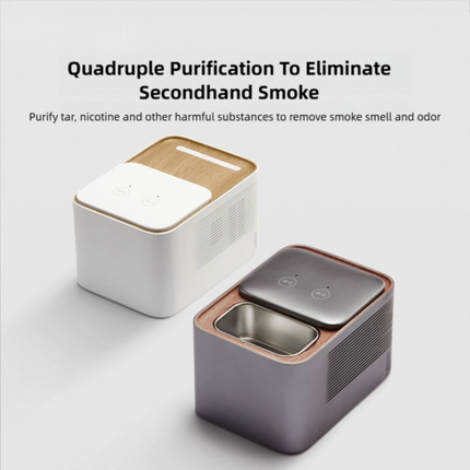 Portable Desktop Air Purifier with HEPA Filter for Home Office Smoke and Dust Removal