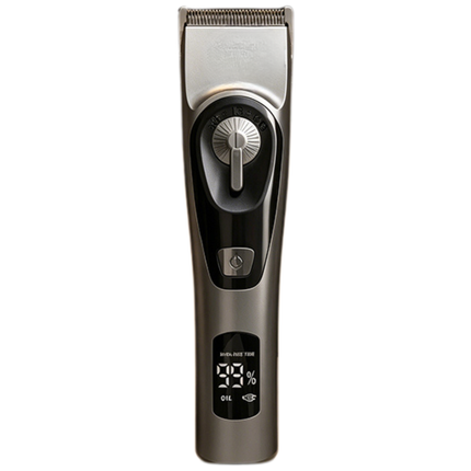 Professional Cordless Beard Trimmer with LCD Display Rechargeable Low Noise Hair Clipper
