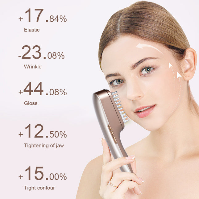 Portable Hair Growth & Facial Toning Device with Multi-Color Light & Wireless Charging