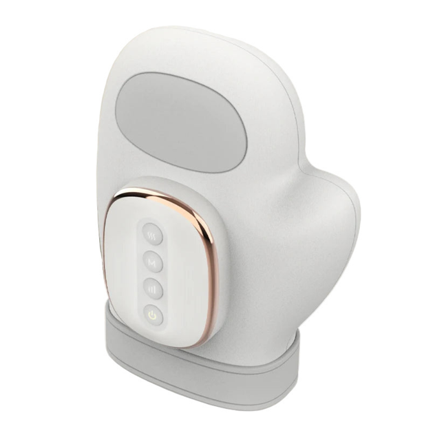 Portable Rechargeable Hand Relaxation Massager with Heat and Multiple Air Pressure Modes