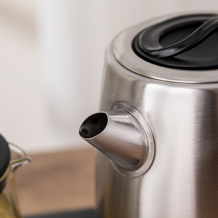 Portable Cordless Electric Kettle Stainless Steel Multi-Capacity for Tea and Coffee
