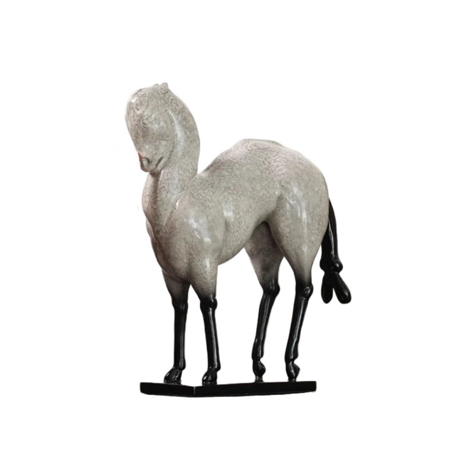 Elegant Decorative Horse Sculpture for Home, Office & Tabletop Décor