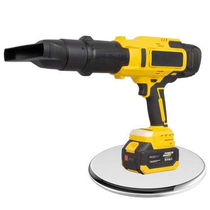 Portable 21V Cordless Electric Air Blower – High-Pressure Turbo Fan, Brushless Motor, 50mm Outlet