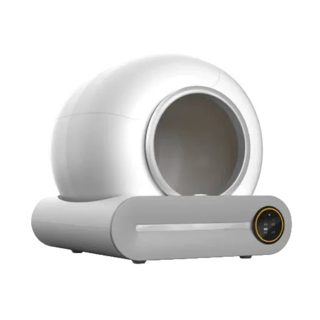 Automatic Self-Cleaning Cat Litter Box – Large Waste Bin, Odour Control, Low Power DC Operation