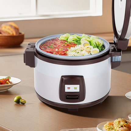 Commercial Rice Cooker 10-13L Large Capacity Stainless Steel Kitchen Appliance for Restaurants & Catering