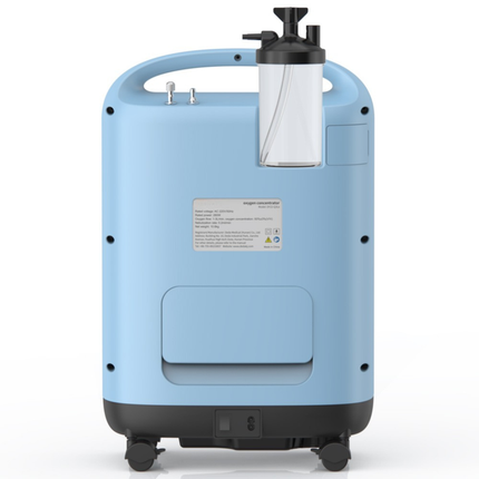 Lightweight Oxygen Concentrator Unit 1–3L Adjustable Flow with Touchscreen