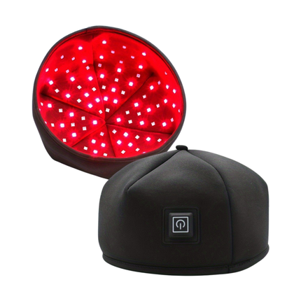 Infrared LED Hair Relaxation Cap – Advanced Red Light Support for Thicker-Looking Hair