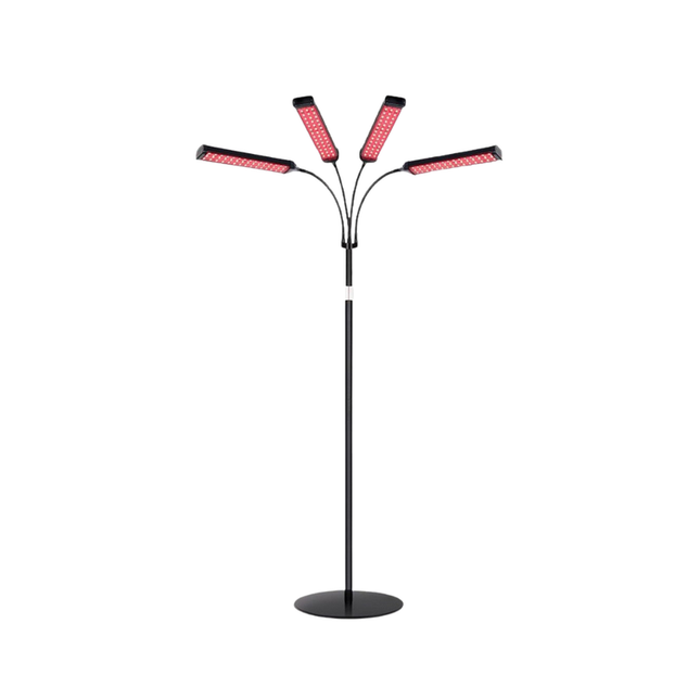Adjustable Multi-Head Red Light Relaxation Floor Lamp with Stand – Professional Home Recovery & Skin Care System