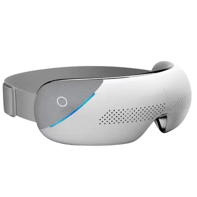 Portable Rechargeable Eye Relaxation Massager with Heat, Vibration & Music
