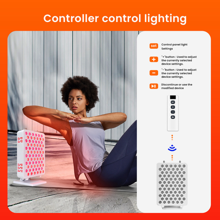 240W Dual-Chip LED Panel with Touch Control Spectrum Adjustment and Bluetooth App