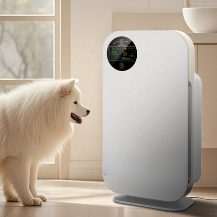 Remote Control Air Purifier with High CADR, Low Noise Operation and Negative Ion Output for Rooms up to 30㎡