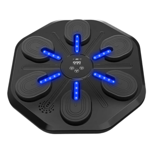 Portable Smart Boxing Trainer with Touch Control, LED Feedback, and 4-Hour Battery for Home Workouts