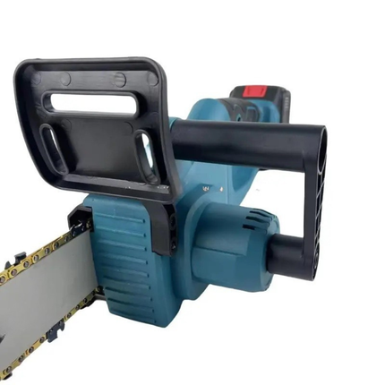 Cordless 21V Brushless Electric Pruning Chainsaw – 12 Inch Wood Cutter
