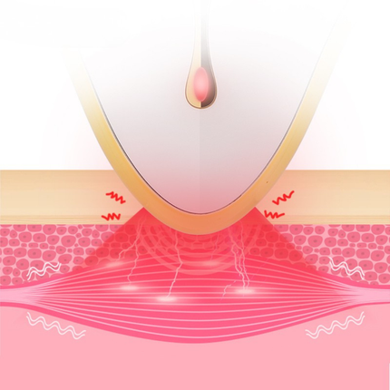 Portable Wireless Facial Massager – High-Speed Vibration, Face Sculpting Design, Rechargeable & Waterproof