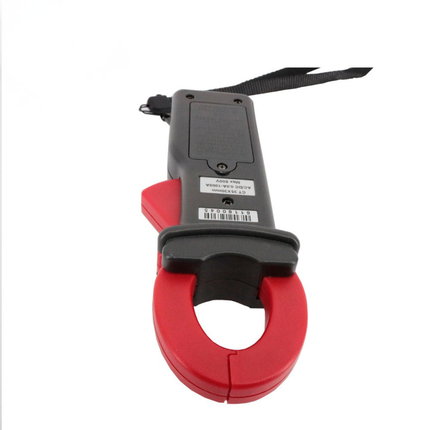 High-Capacity Clamp-On Electrical Meter for AC/DC Current Measurement with Clear LCD Display