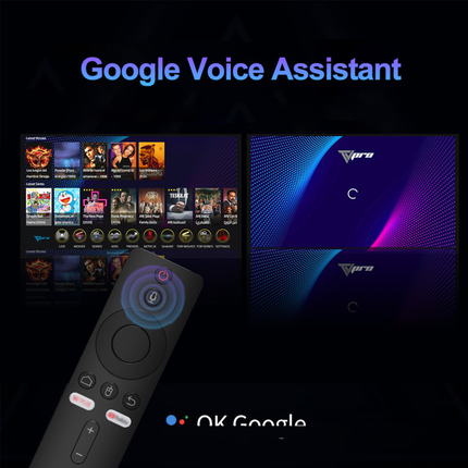 Android TV Box 4K Streaming Device with 2GB RAM, 8GB/16GB Storage & Dual WiFi