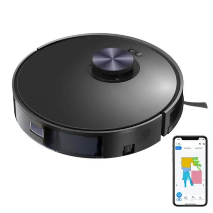 Intelligent Robot Vacuum and Mop Combo with Smart Mapping and Auto Route Planning