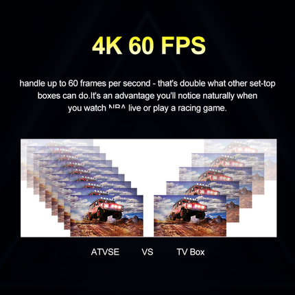Android TV Box 4K with Android 10, Allwinner H313, 2GB RAM, 8GB/16GB Storage, Bluetooth Voice Remote