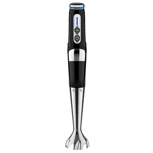 4-in-1 Cordless Hand Blender with 21 Speeds, Turbo Mode and 700ml Beaker