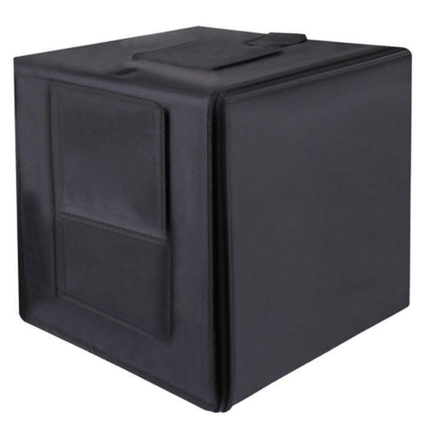 60cm Foldable Photo Light Box Tent with LED Dimmable Lighting and 6 Backdrops