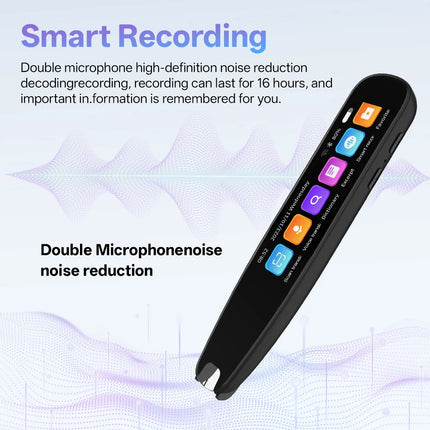 Portable AI Scan Translator Pen with Voice Translation 134 Languages Type-C Rechargeable