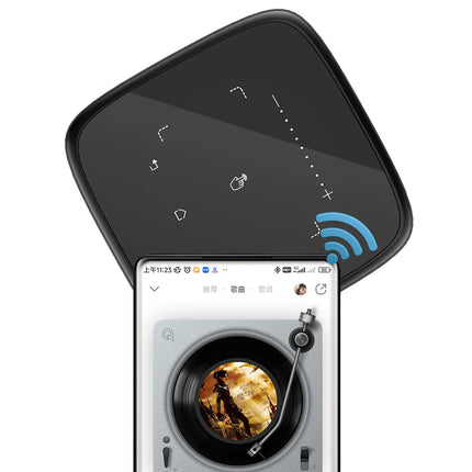 Compact Smart DLP Mini Projector with Android OS, 3D Viewing and Powerful Stereo Audio