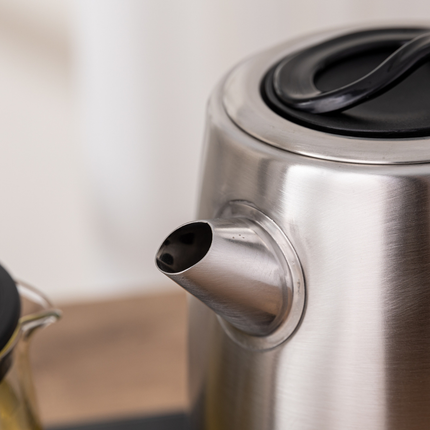 Cordless Stainless Steel Electric Tea Kettle (1.2L / 2L) – Fast-Boil Hot Water Pot for Home, Office & Travel