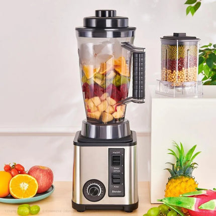 Professional 12-Liter Smart Kitchen Blender & Soy Beverage Machine with Touch Panel