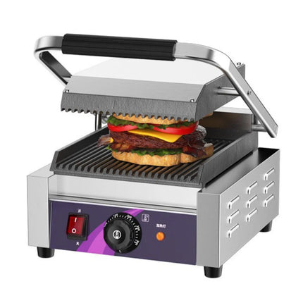 1800W Professional Panini & Grill Press Machine with Adjustable Heat Control