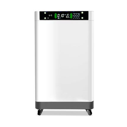 Compact Air Purifier HEPA Active Carbon UV Lamp Real-Time Air Monitor