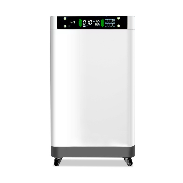Compact Air Purifier HEPA Active Carbon UV Lamp Real-Time Air Monitor