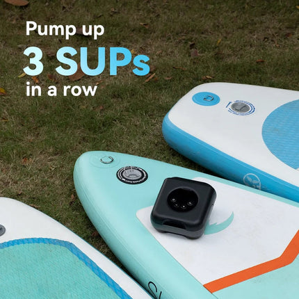 Rechargeable Electric Paddle Board Pump 20PSI with Fast Inflation and Auto Stop Function